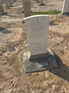 BAGHDAD (NORTH GATE) WAR CEMETERY - BROADHURST, G